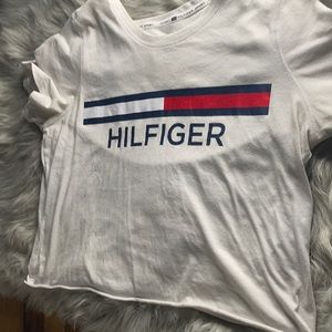 Tommy Hilfiger cropped shirt